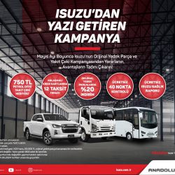 ANADOLU ISUZU’DAN AVANTAJLARLA DOLU YAZ BAKIM KAMPANYASI