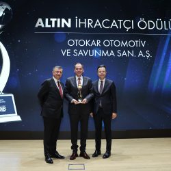 OTOMOTİVDE İHRACATIN ŞAMPİYONLARI BELLİ OLDU OTOKAR’A ALTIN İHRACATÇI ÖDÜLÜ