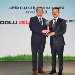 ANADOLU ISUZU, ÇEVRE PERFORMANSIYLA KOCAELİ SANAYİ ODASI’NDAN ÖDÜL ALDI